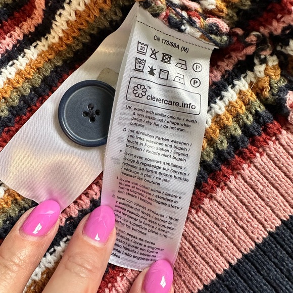 edc ESPRIT striped v-neck cardigan - Picture 8 of 9